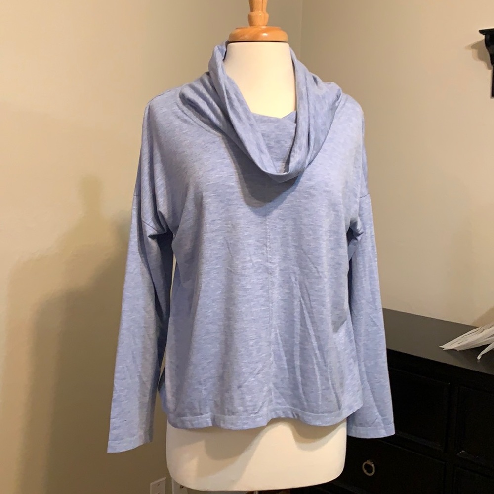 Womens Cowl Neck Long Sleeve (Lg)